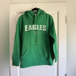 NFL Team Apparel Women’s Green Philadelphia Eagles Hoodie - Size Medium